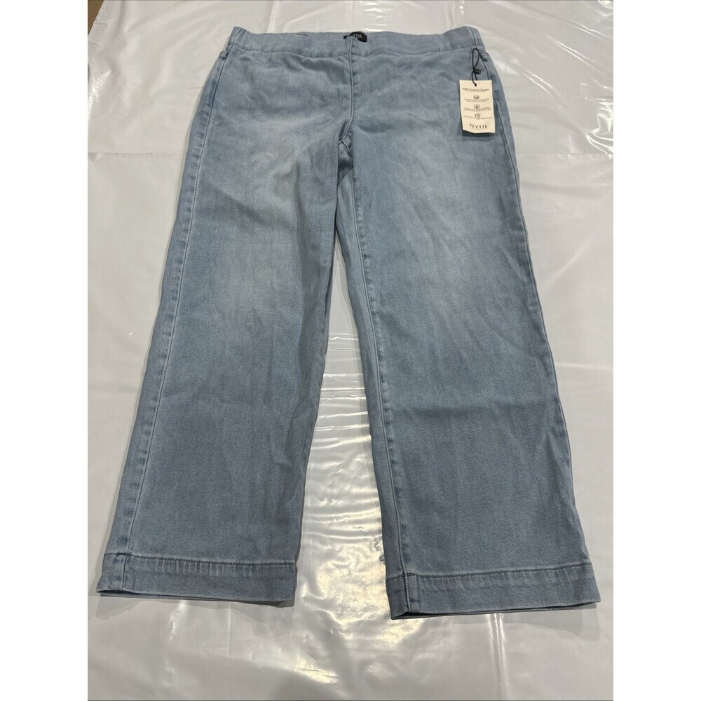 NYDJ Lift Tuck Bailey Jeans Women's Medium Blue Denim Relaxed Fit Retro CEB085